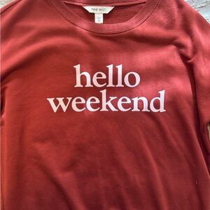 Nine West Burgundy 'Hello Weekend' Top